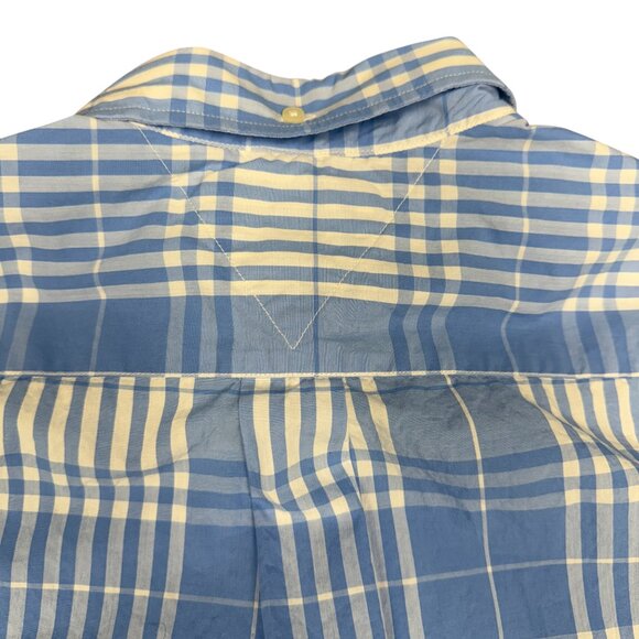 Men's TOMMY HILFIGER Short Sleeve Button-Down Dress Shirt- Size Large - Picture 3 of 12